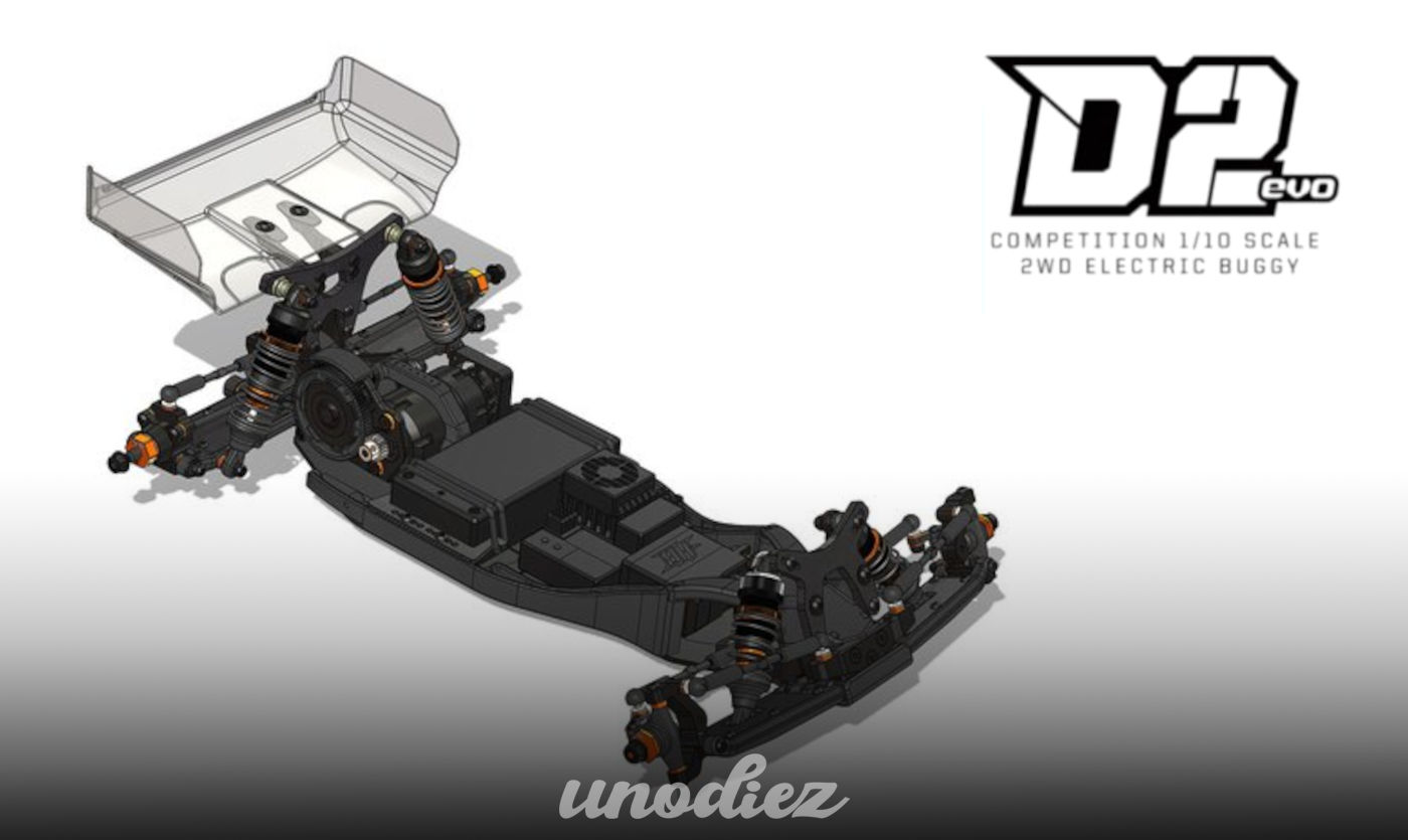 HB Racing D2 Evo 1/10 2WD Buggy – Próximamente